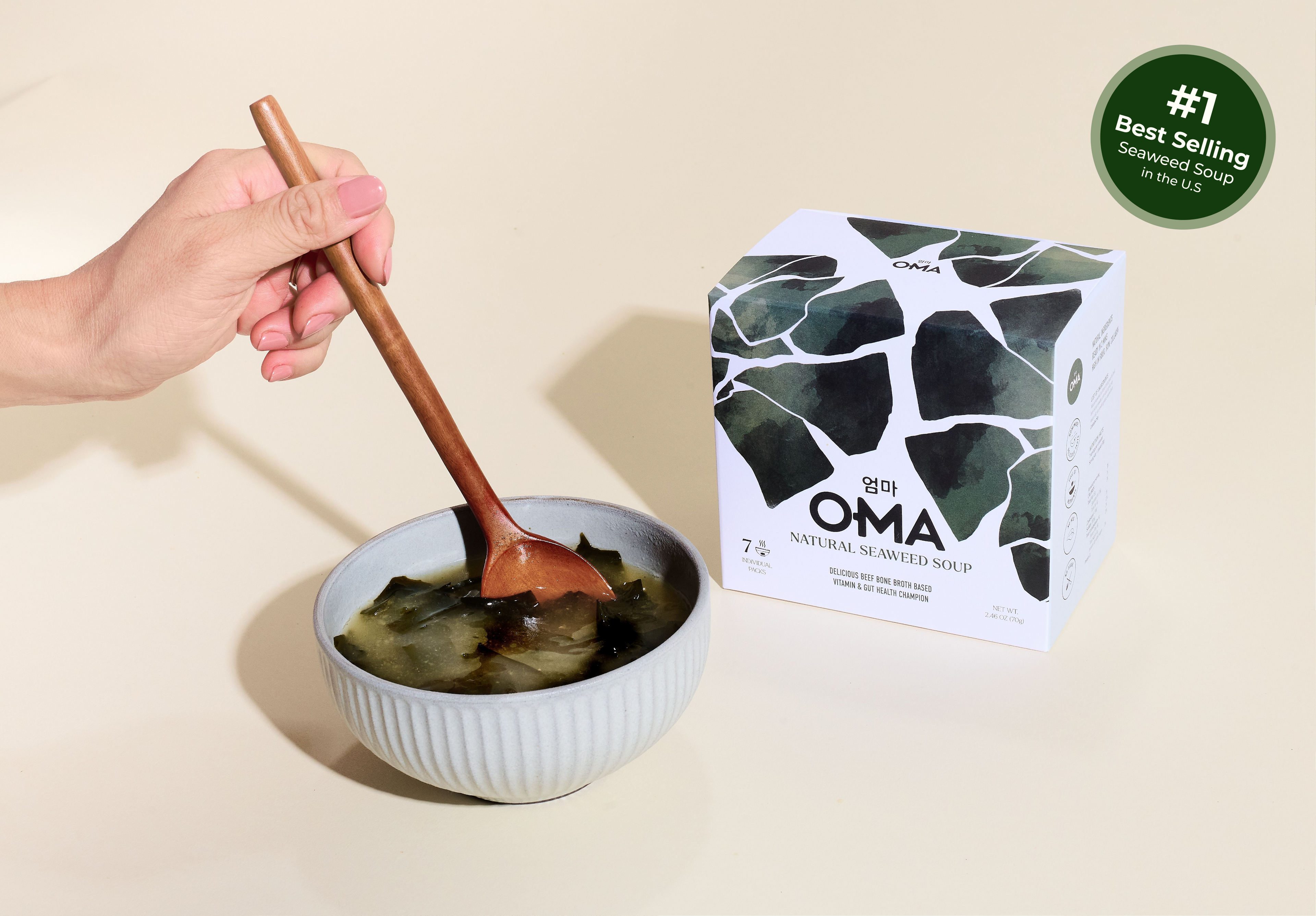 Nourishing Seaweed Soup Beef Bone Broth